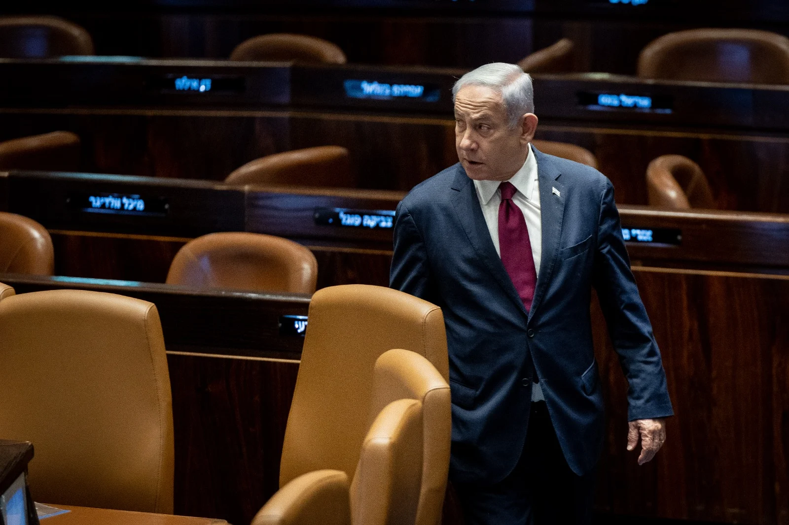 רה''מ בנימין נתניהו בכנסת