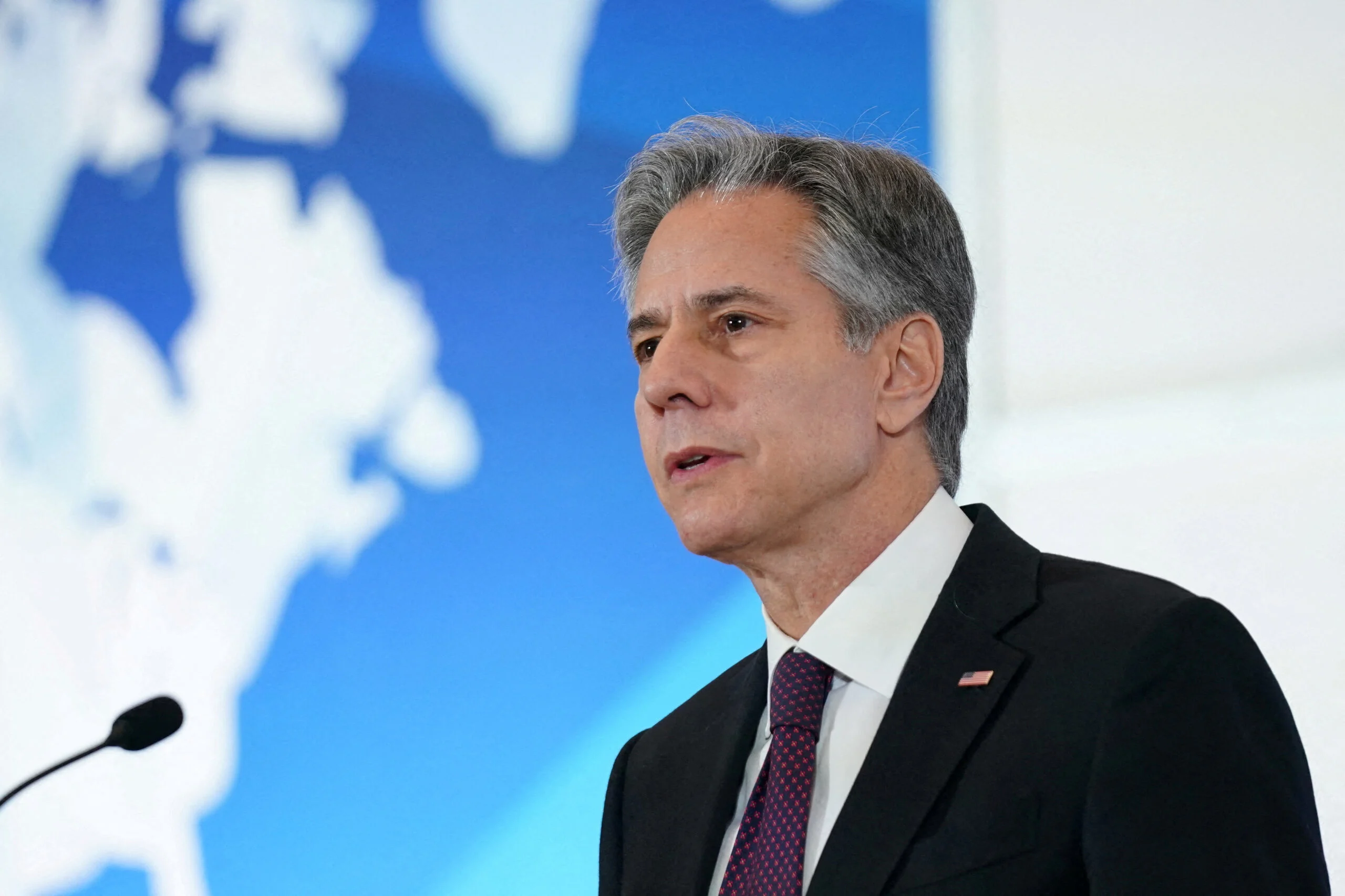 Secretary Of State Antony Blinken Delivers Remarks On The Trafficking In Persons Report In Washington