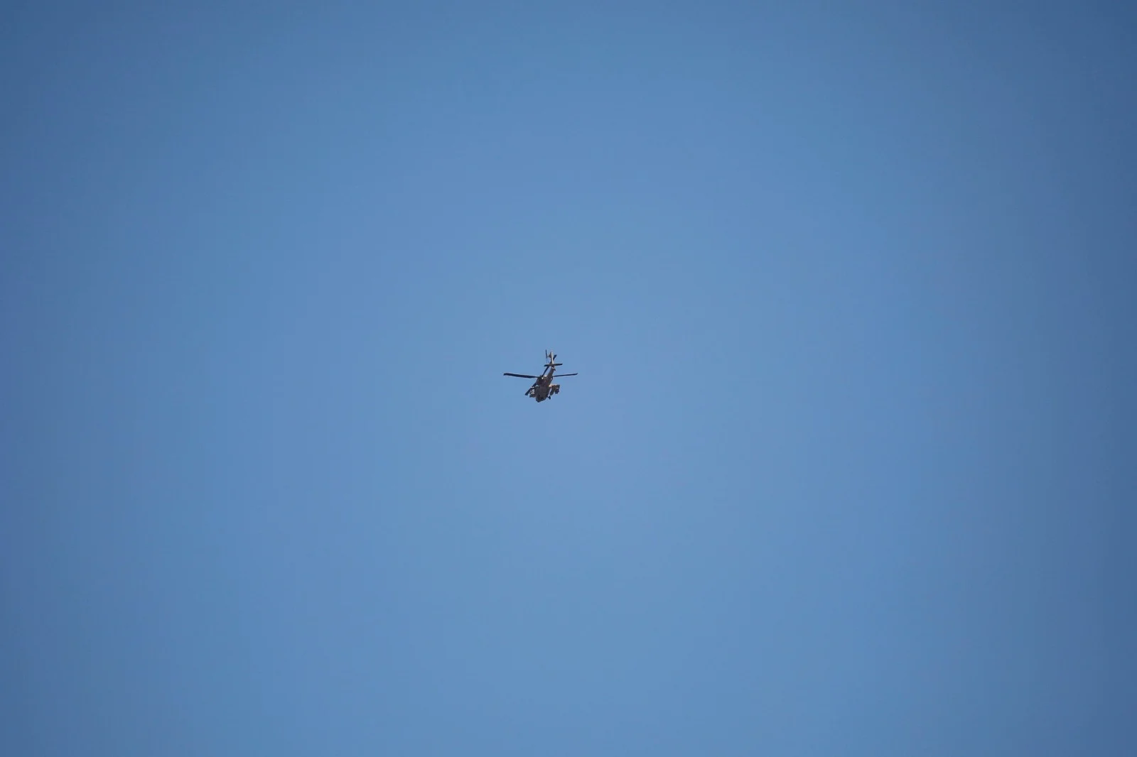 מסוק צה''לי בשמי ג'נין