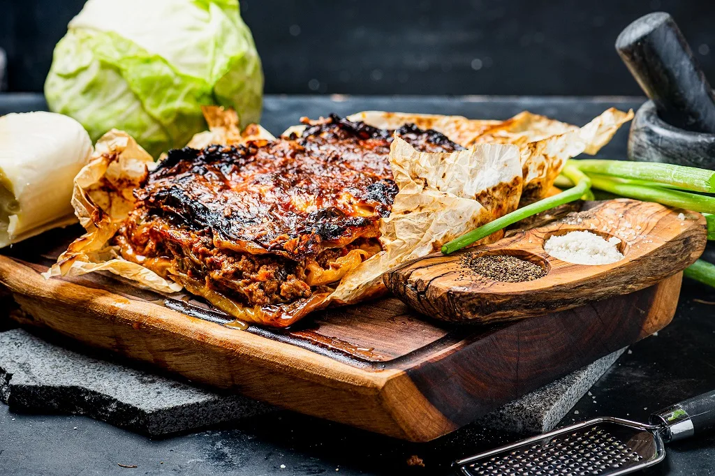 לזניית כרוב קטוגנית