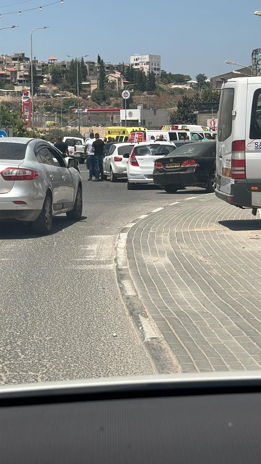 זירת הרצח בשפרעם