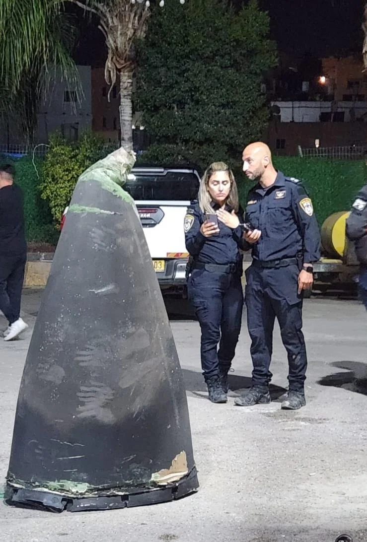 הטיל שאותר ברהט