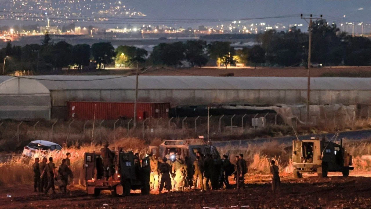 פינוי הלוחם שנורה בג'נין