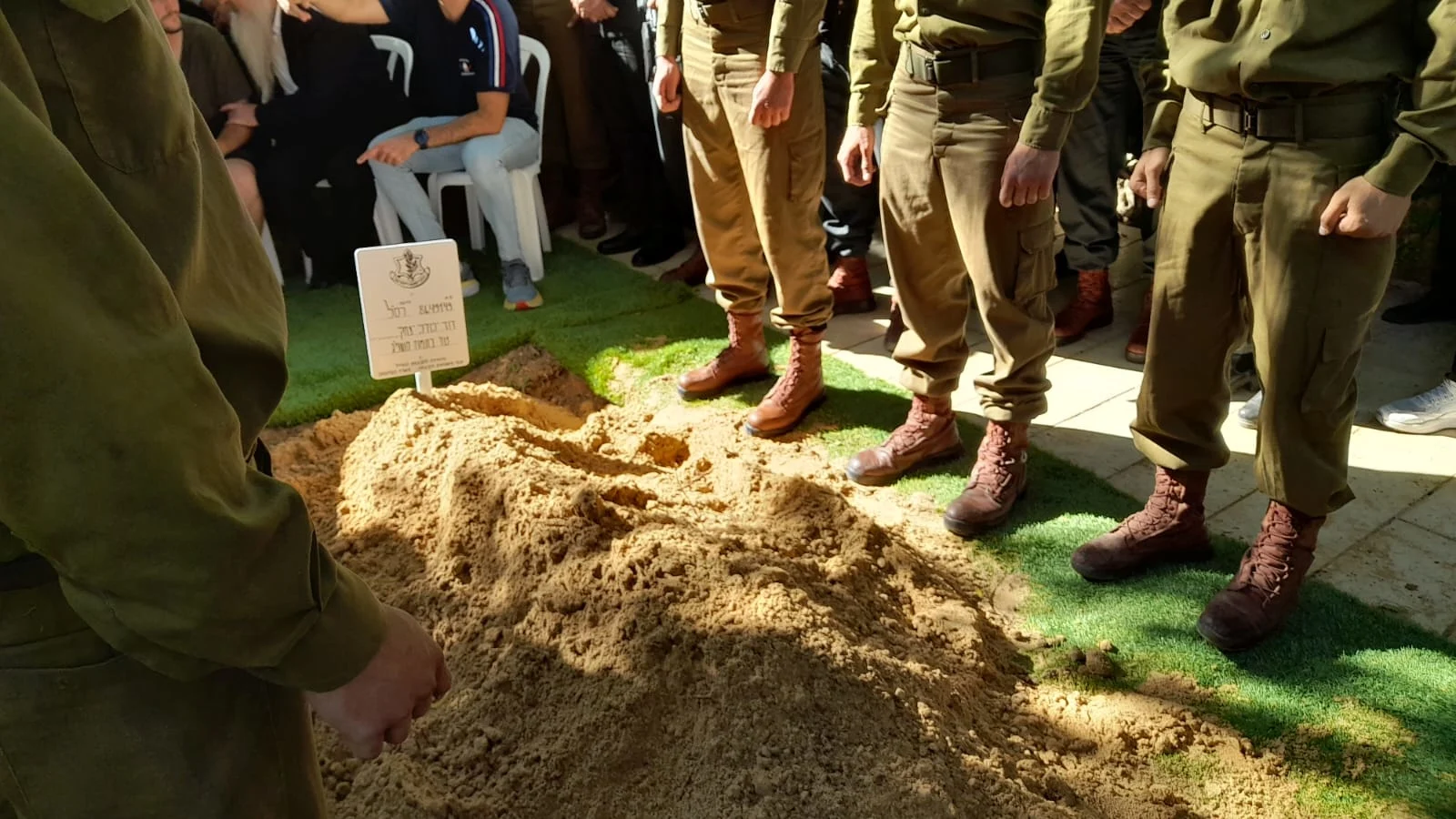 קברו של דוד יהודה יצחק שנהרג בג'נין