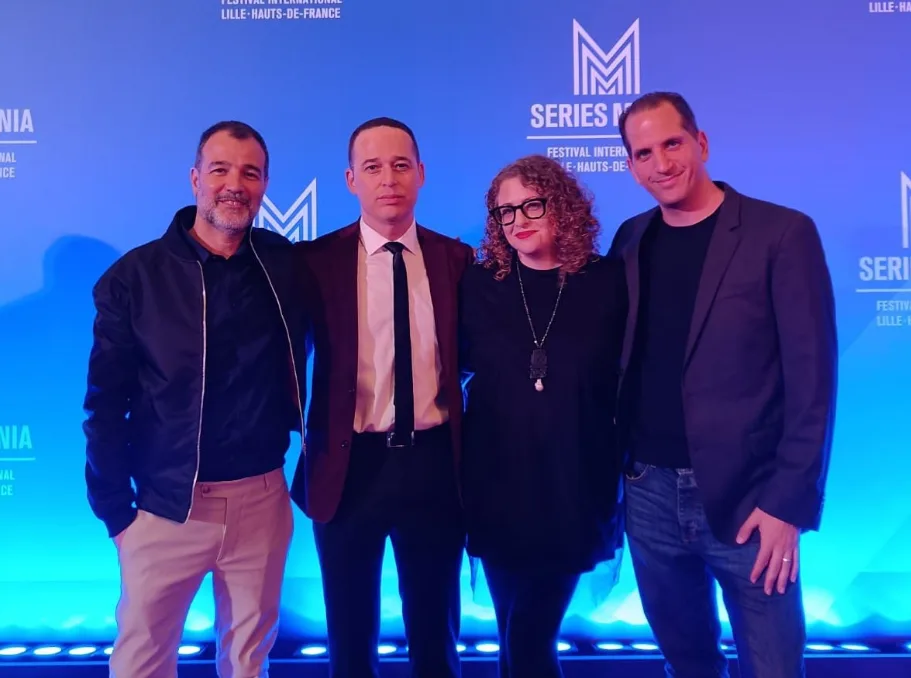 יוצרי הסדרה בפסטיבל ''סירייס מאניה''