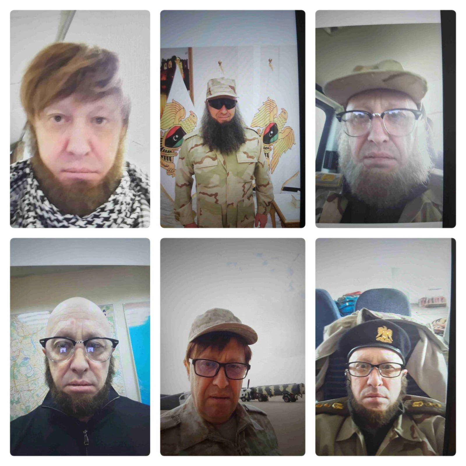 תמונות הארכיון האישי של פריגוז'ין שפורסמו ברוסיה