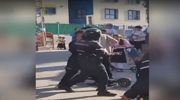 זירת הפיגוע בבני ברק ביום שני שעבר