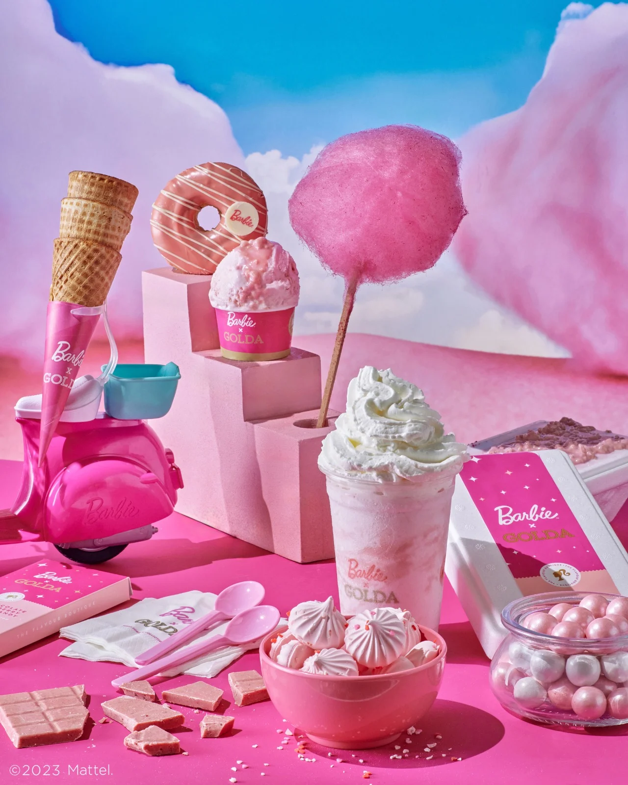 גלידת ברבי בגולדה