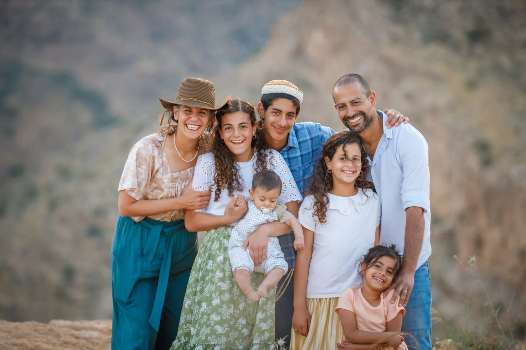 משפחת קפאח. האב נפצע קשה