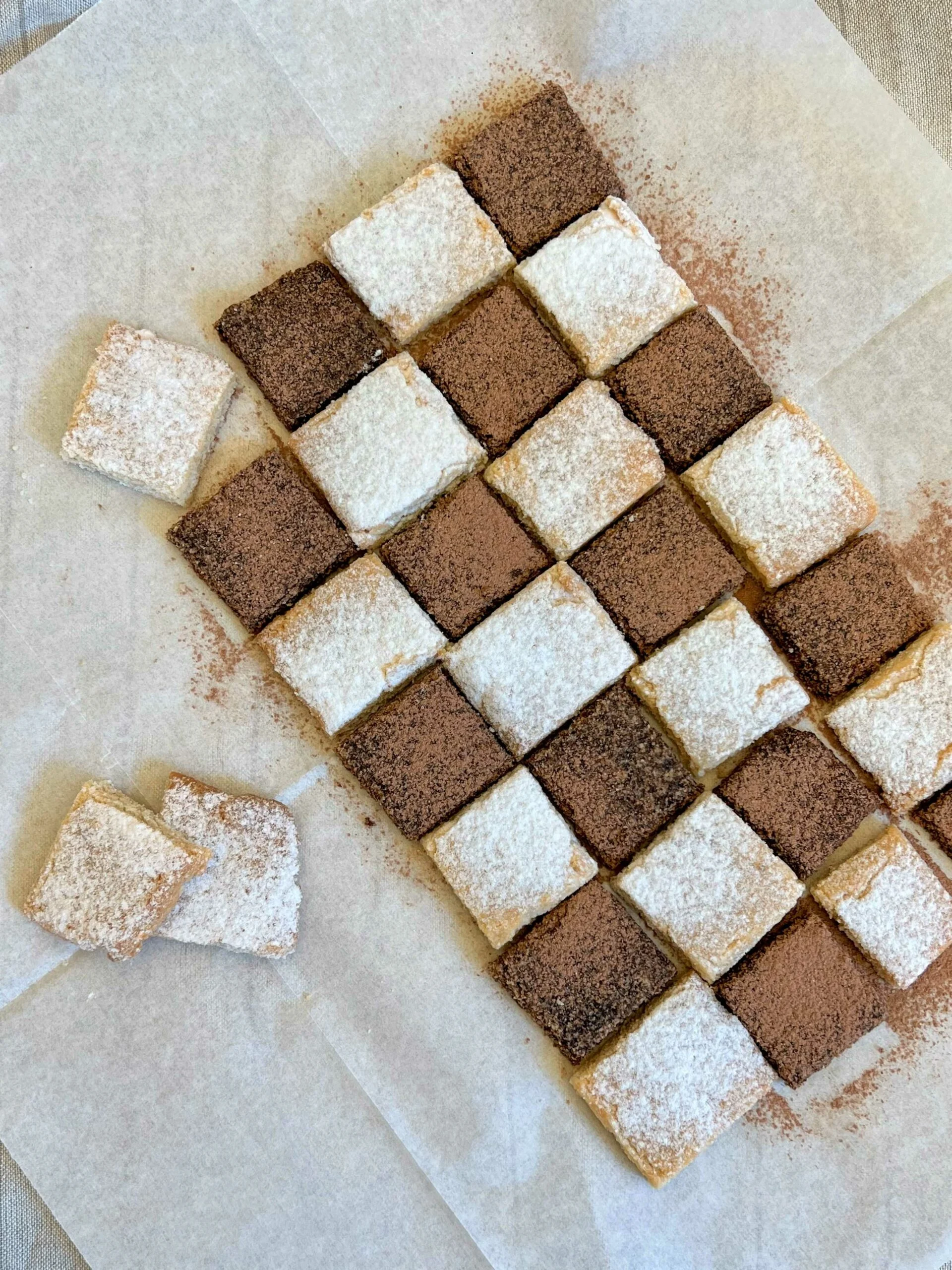 עוגיות דמקה שוקולד וניל