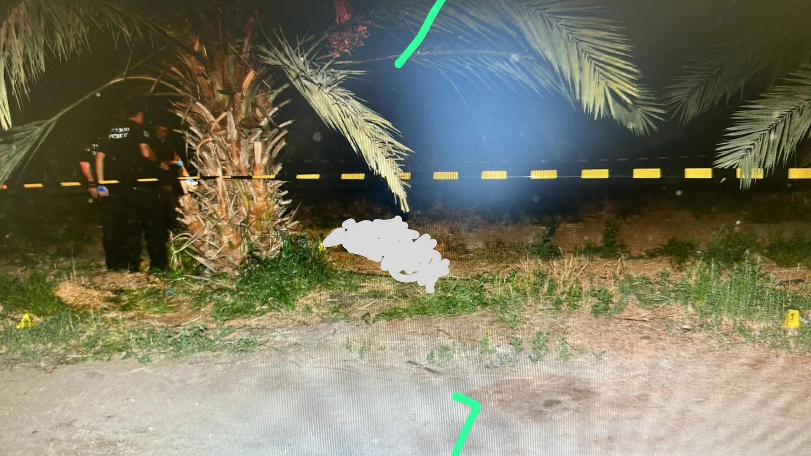 זירת הרצח בבקעת הירדן