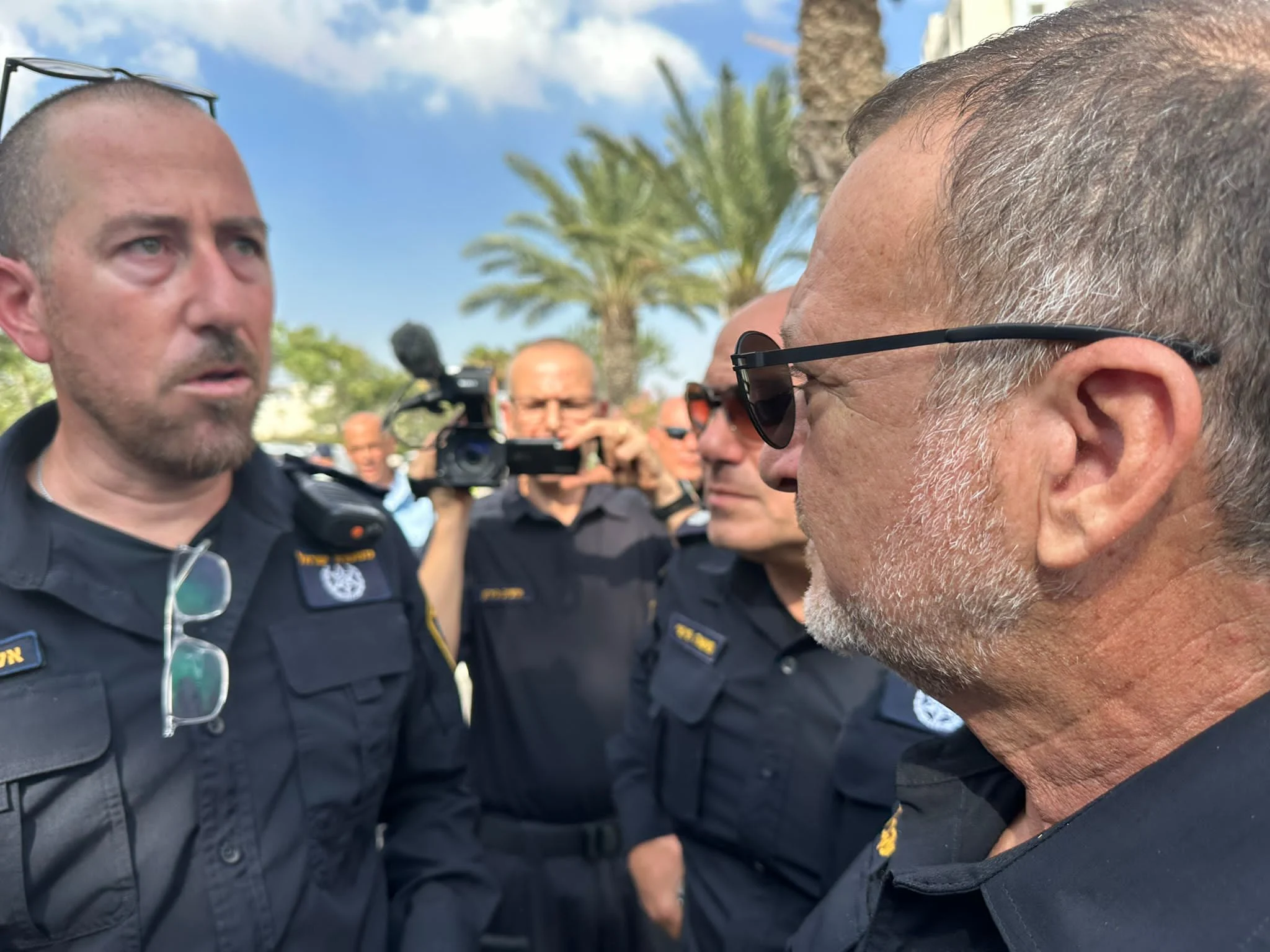 מפכ''ל המשטרה, יעקב שבתאי בזירת הפיגוע