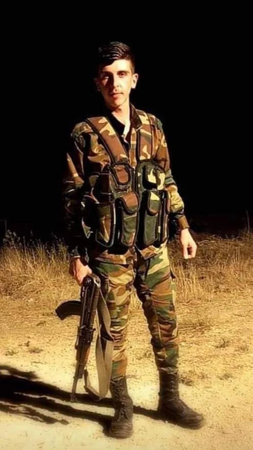 לואי בסאם מחמד, אחד הקצינים שנהרגו בתקיפה המיוחסת לישראל