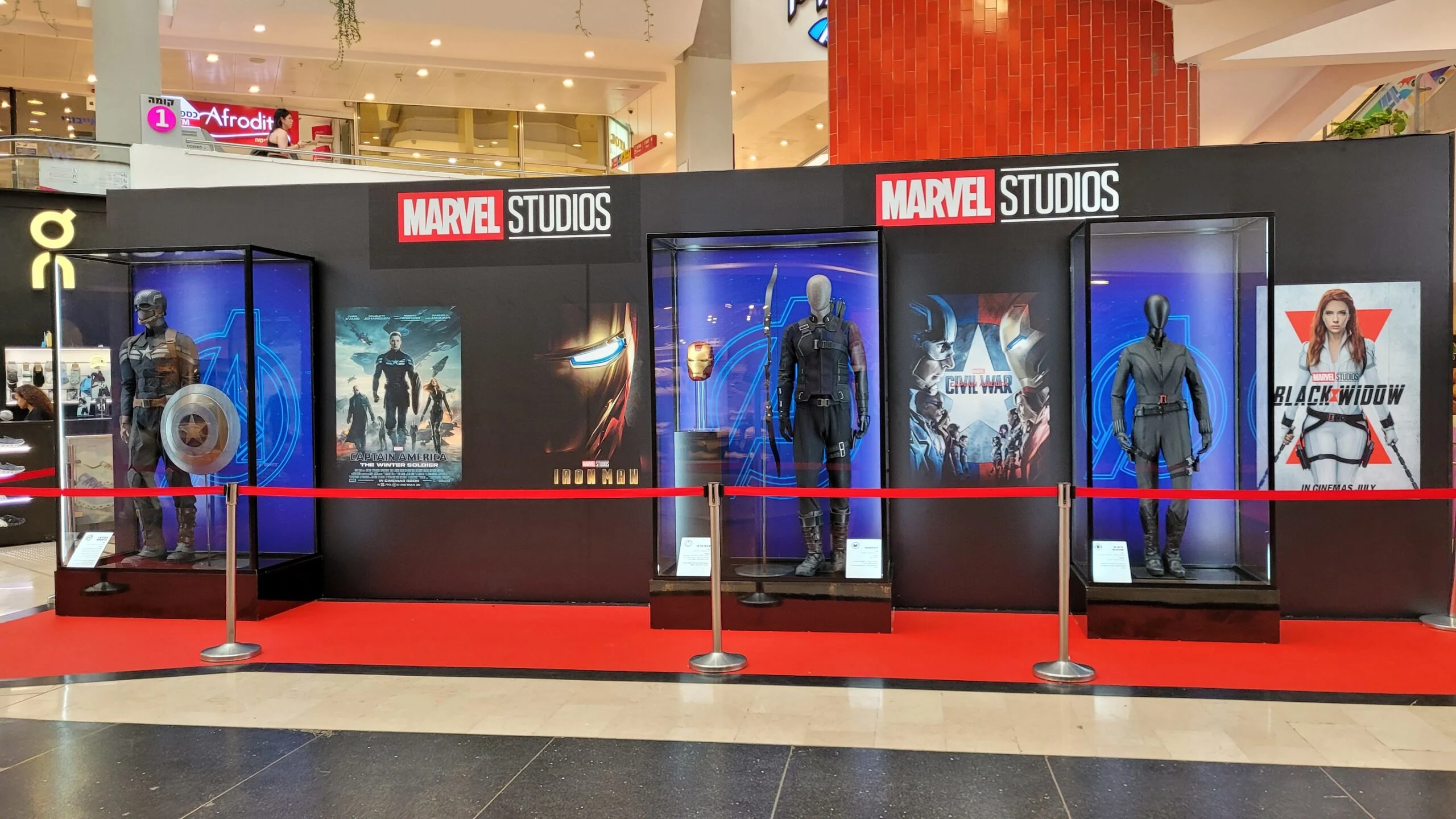 תערוכת מארוול דיזנגוף סנטאר