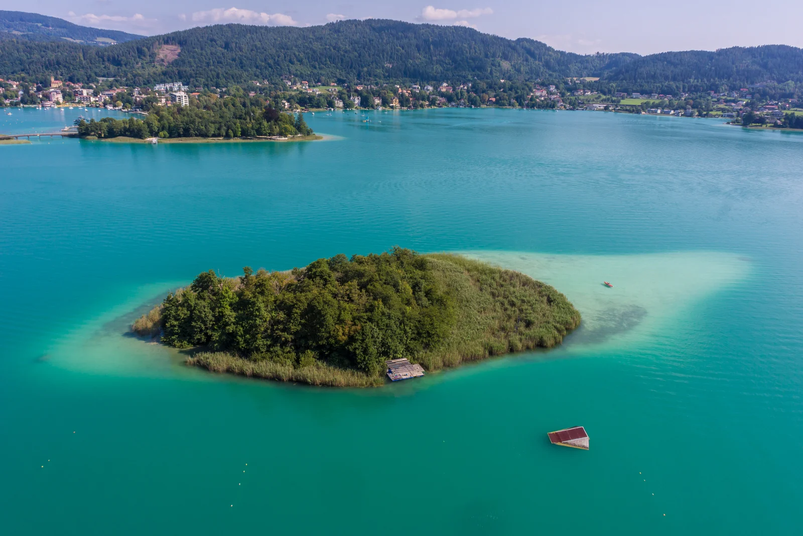 Wörthersee, Kapuzinierinsel