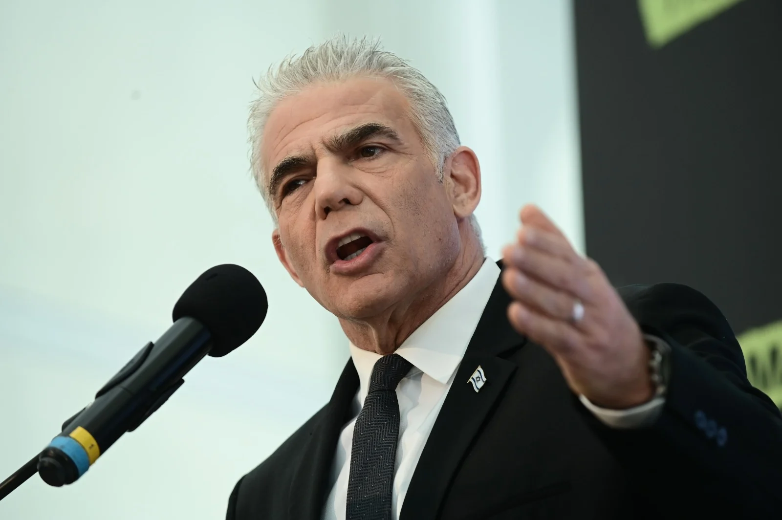 ראש האופוזיציה יאיר לפיד