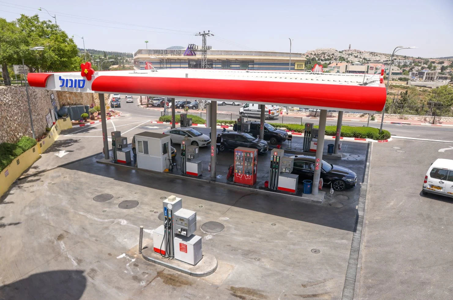תחנת דלק במבשרת ציון