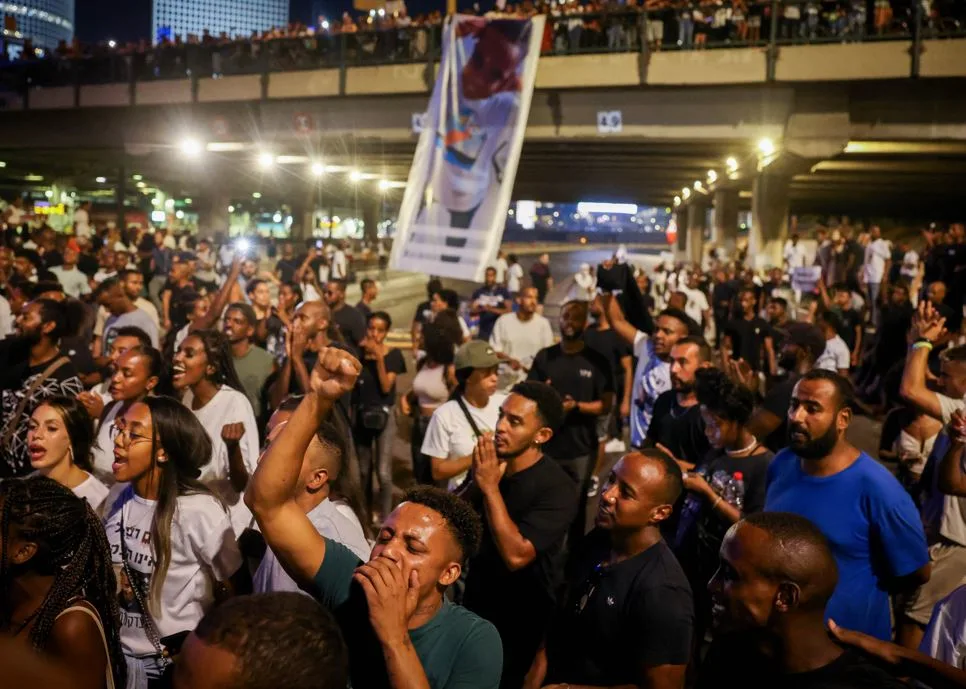 מחאת ''צדק לרפאל'' בת''א