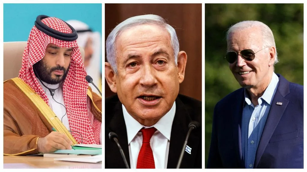 ביידן, נתניהו ובן סלמאן