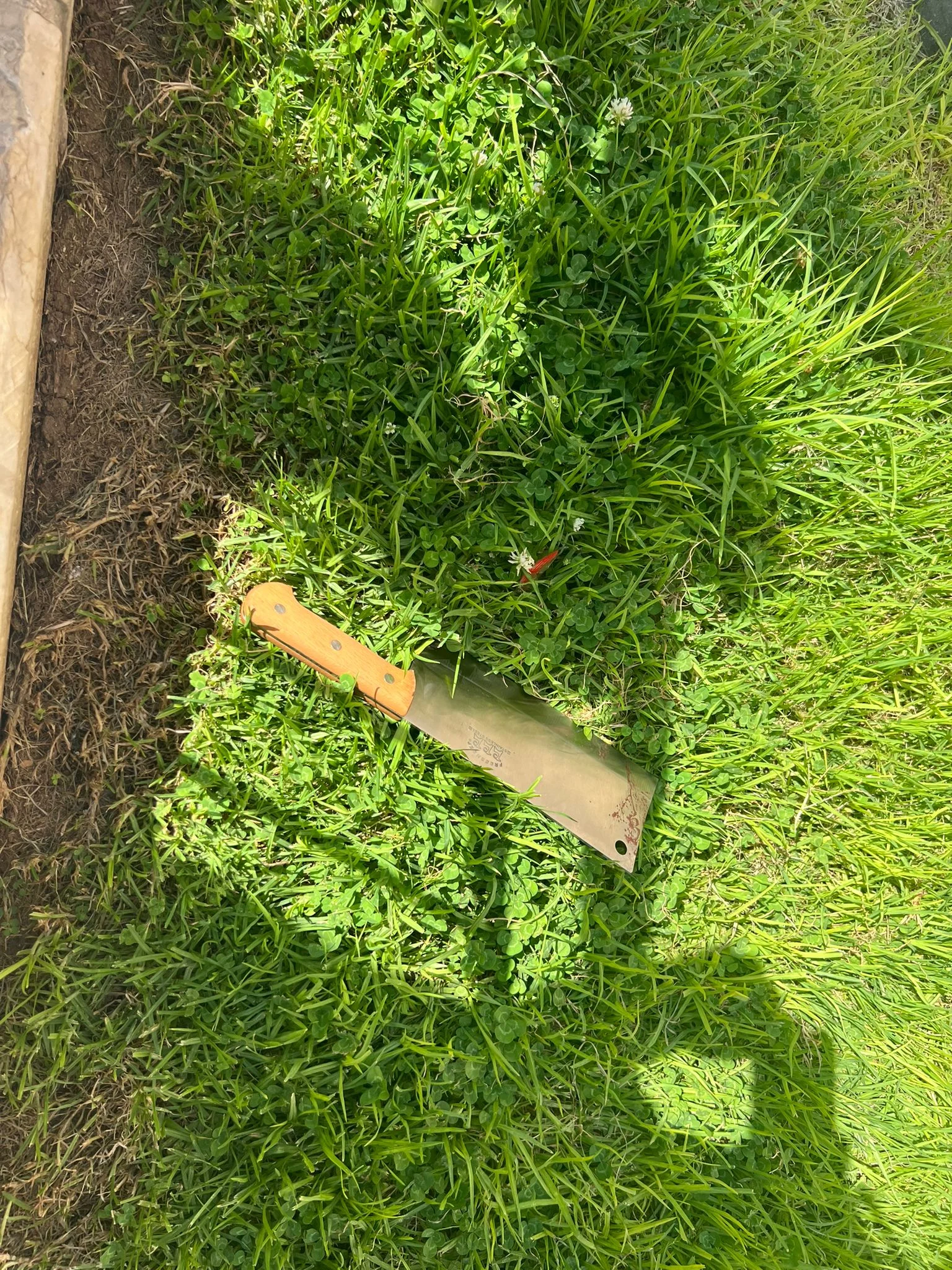 הסכין מזירת הפיגוע בשער יפו