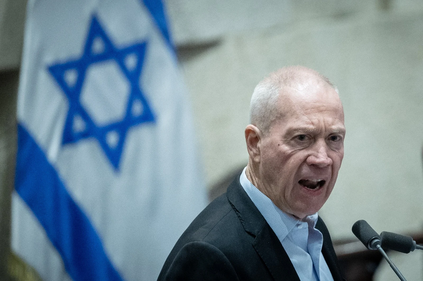 שר הביטחון יואב גלנט