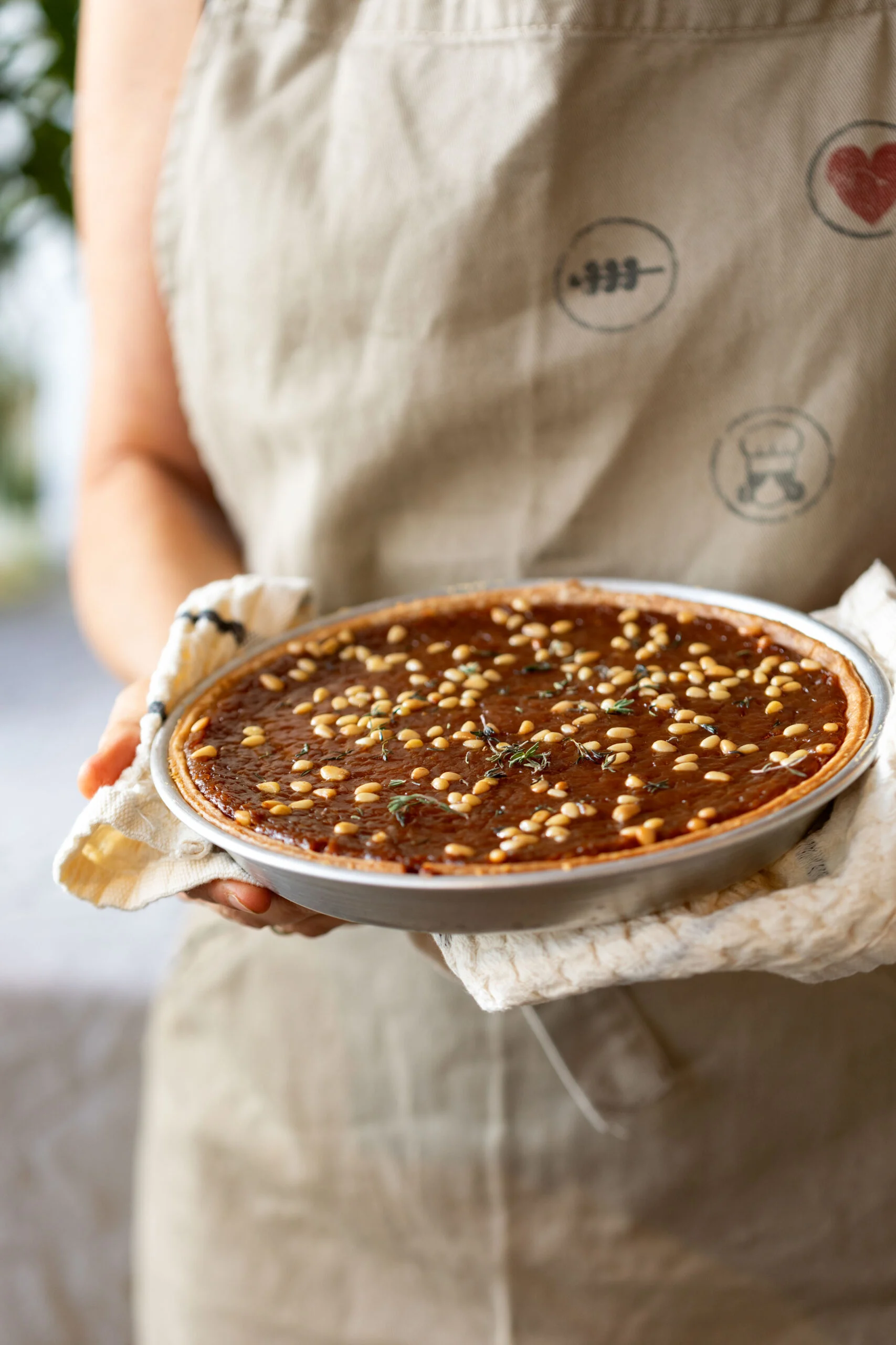 טארט דבש וצנוברים של מאפיית לחמים
