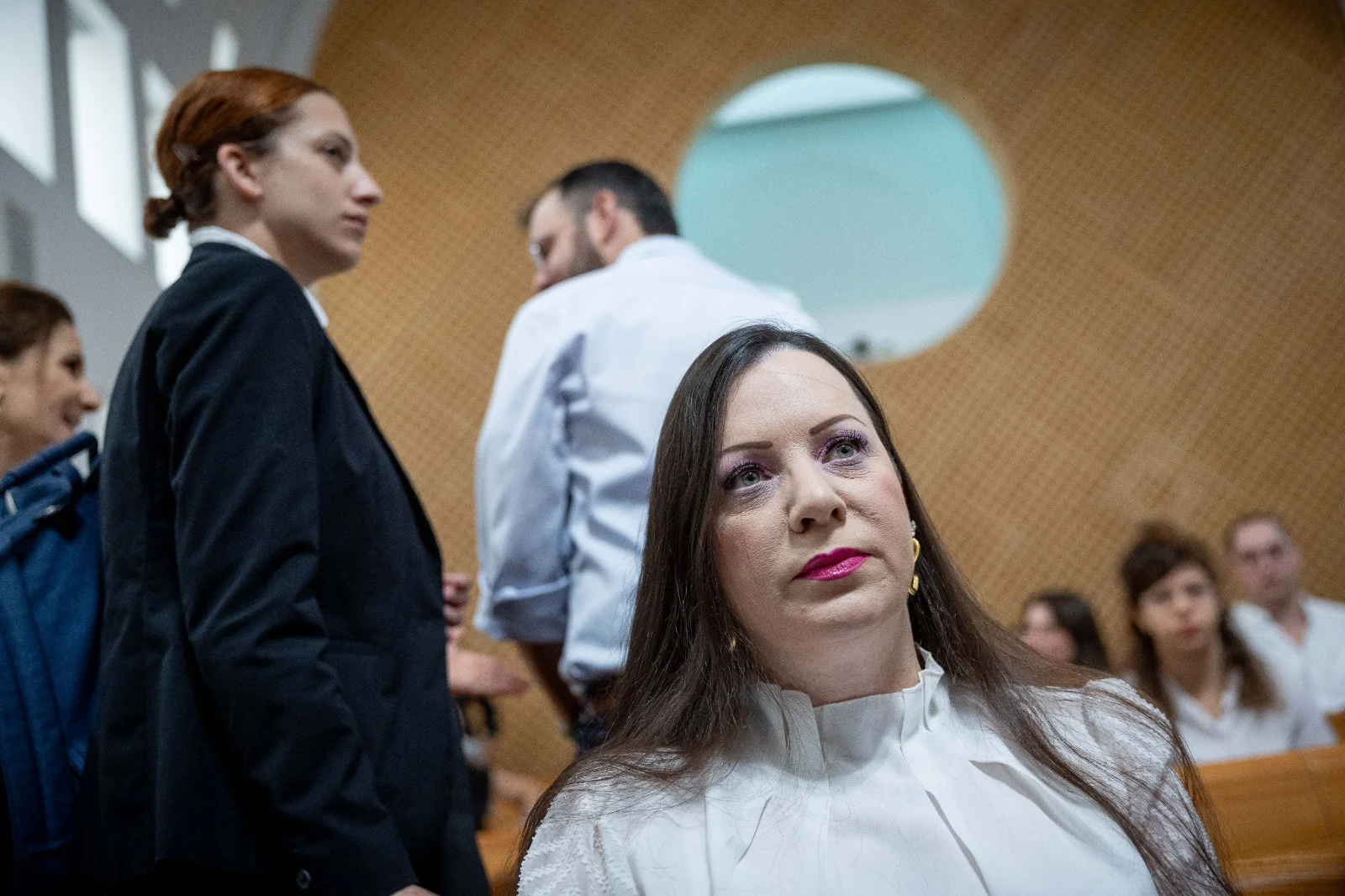 ח''כ טלי גוטליב באולם בית המשפט, דיון בג''ץ בחוק לביטול עילת הסבירות