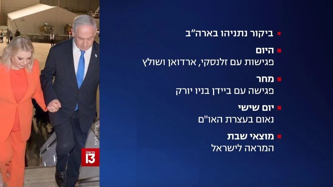 ביקור רה''מ בארצות הברית