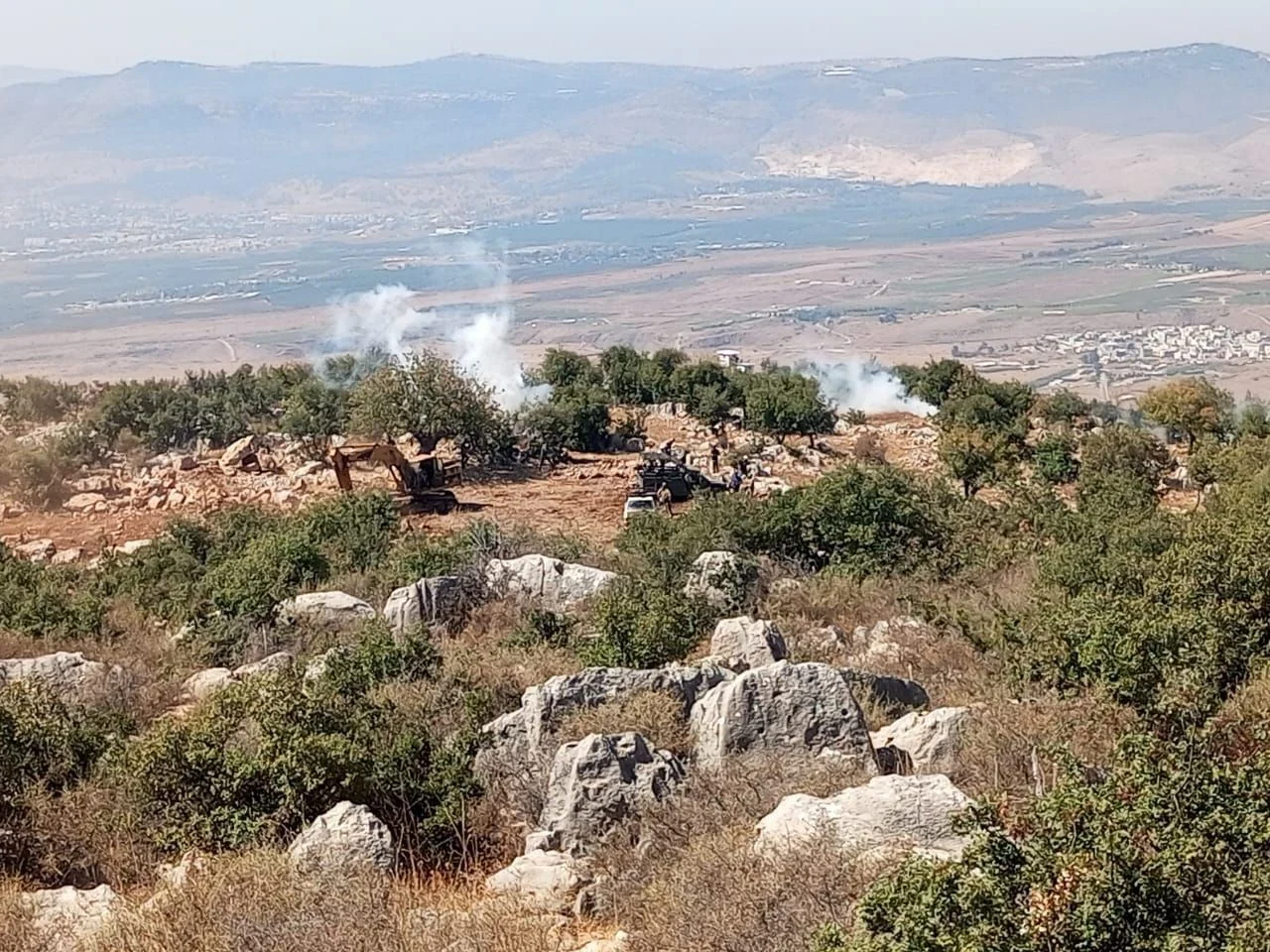 תיעוד הפיצוצים בגבול הצפון