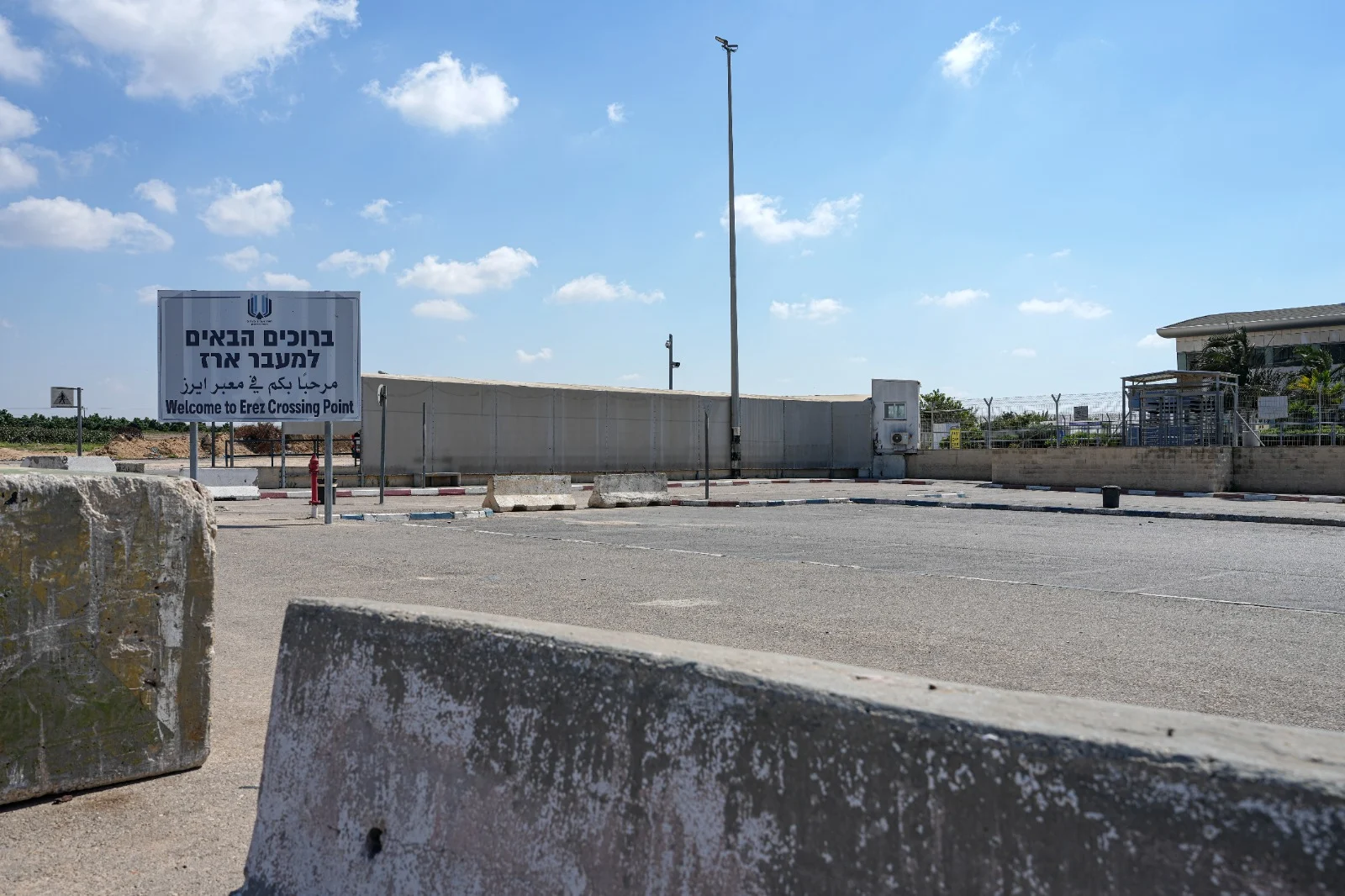 מעבר ארז גבול רצועת עזה