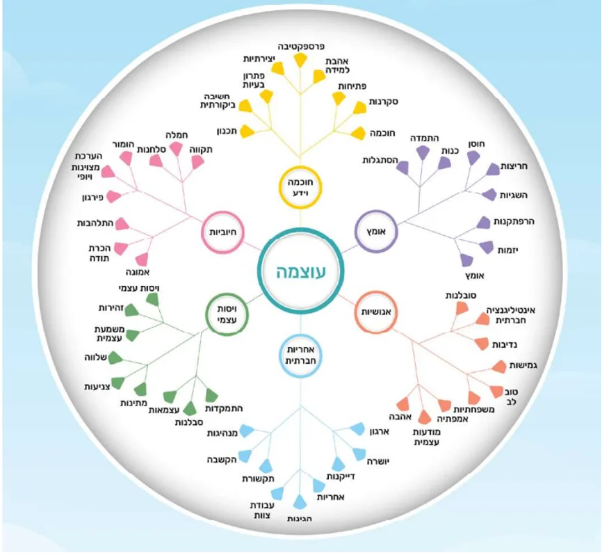 מניפת החוזקות של עוצמה