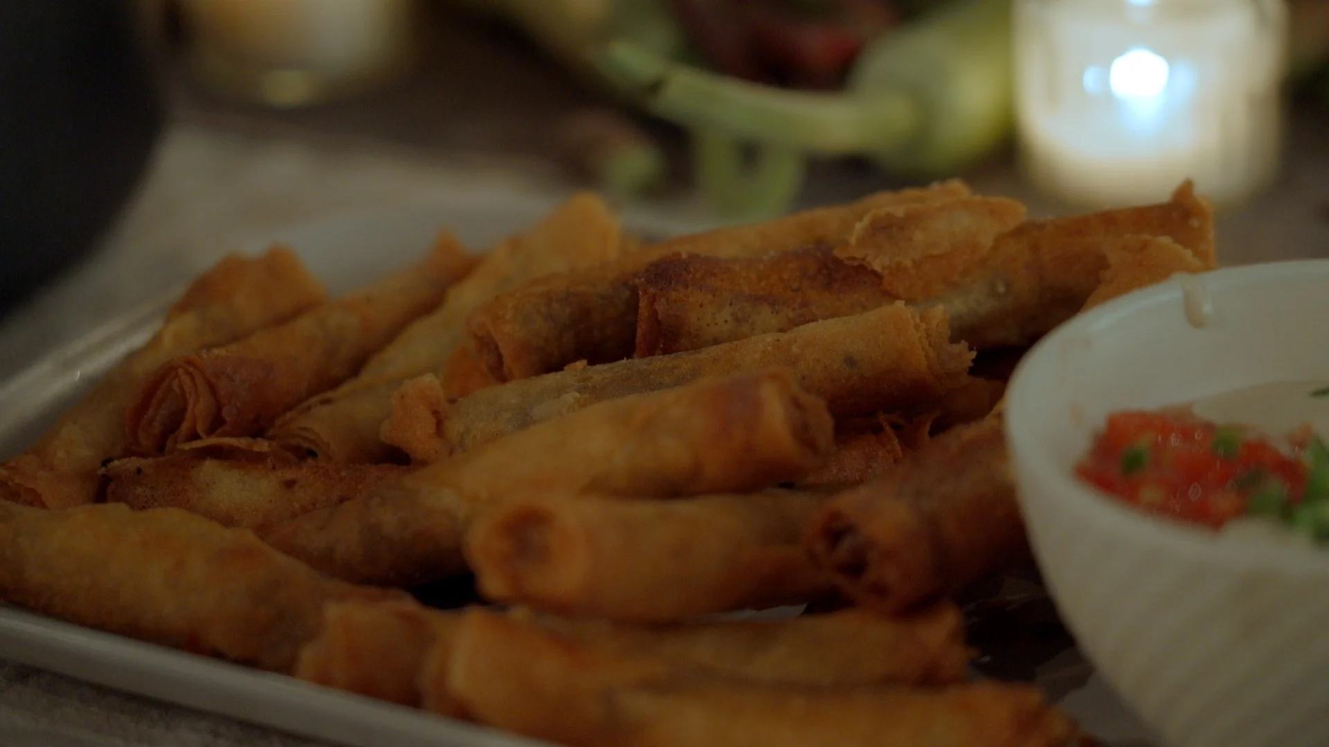 סיגר מטוגן ממולא בשר טחון של רותי רוסו