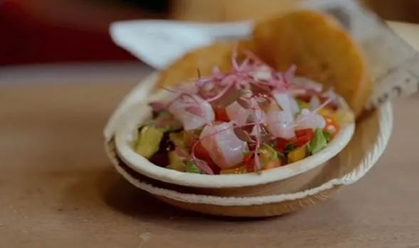 סיבצ'ה רענן של אינטיאס ופירות