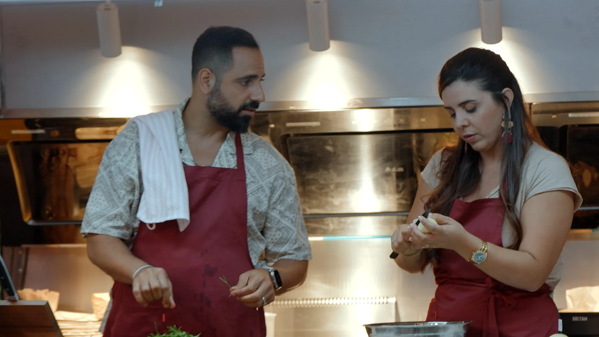 הזוג הראשון שעלה לגמר